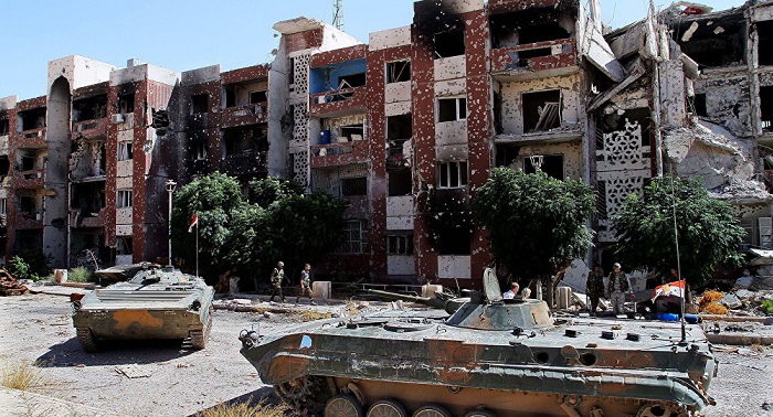 L`armée syrienne brise le siège d`une centrale électrique à Hama